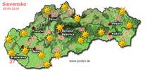 Predpoveď počasia na zajtra (18.09.2018)