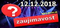 Zaujímavosť na dnes (12.12.2018)