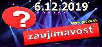 Zaujímavosť na dnes (06.12.2019)