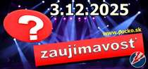 Zaujímavosť na dnes (03.12.2025)